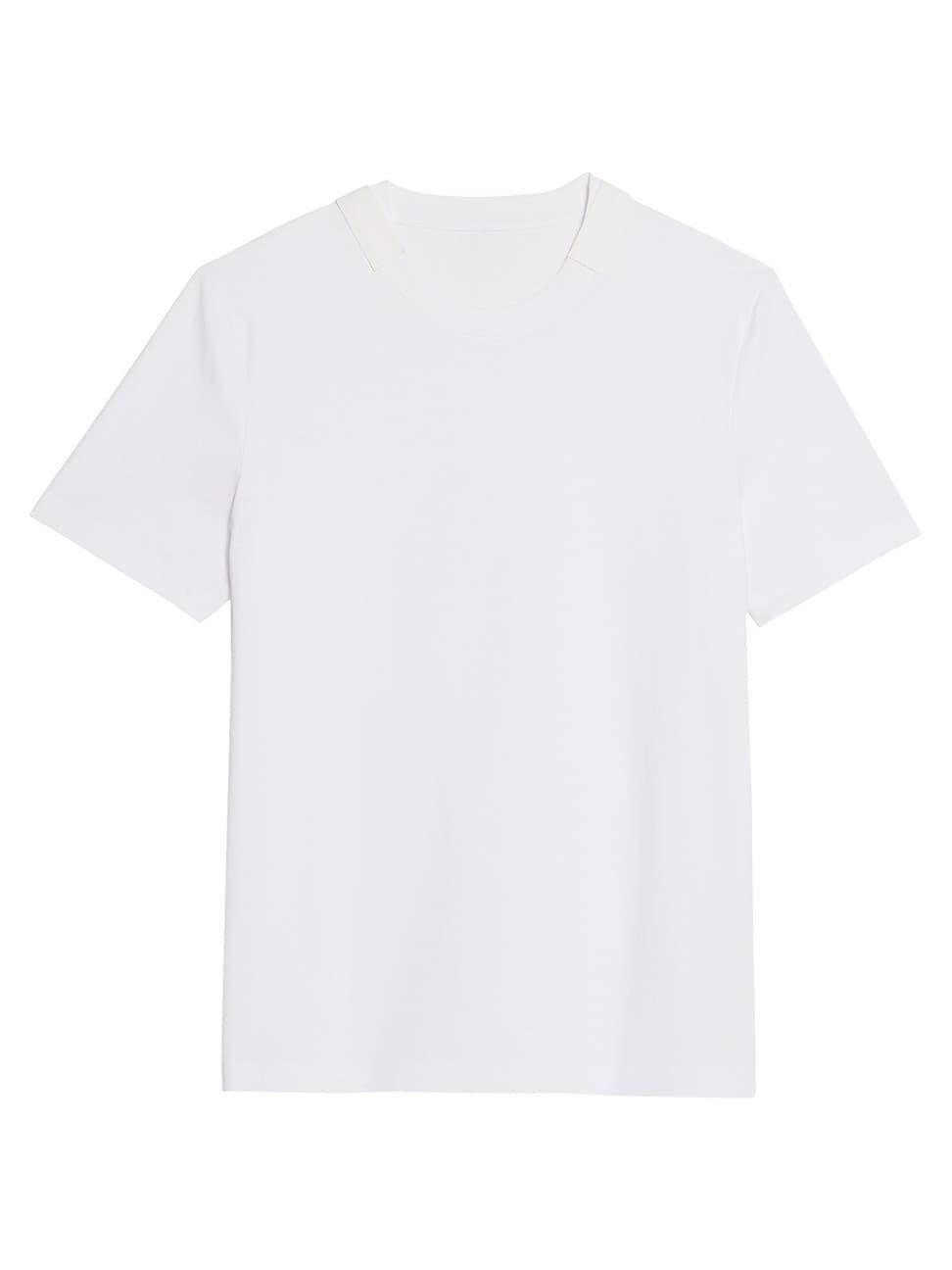 Mens Strap Cotton T-Shirt Product Image