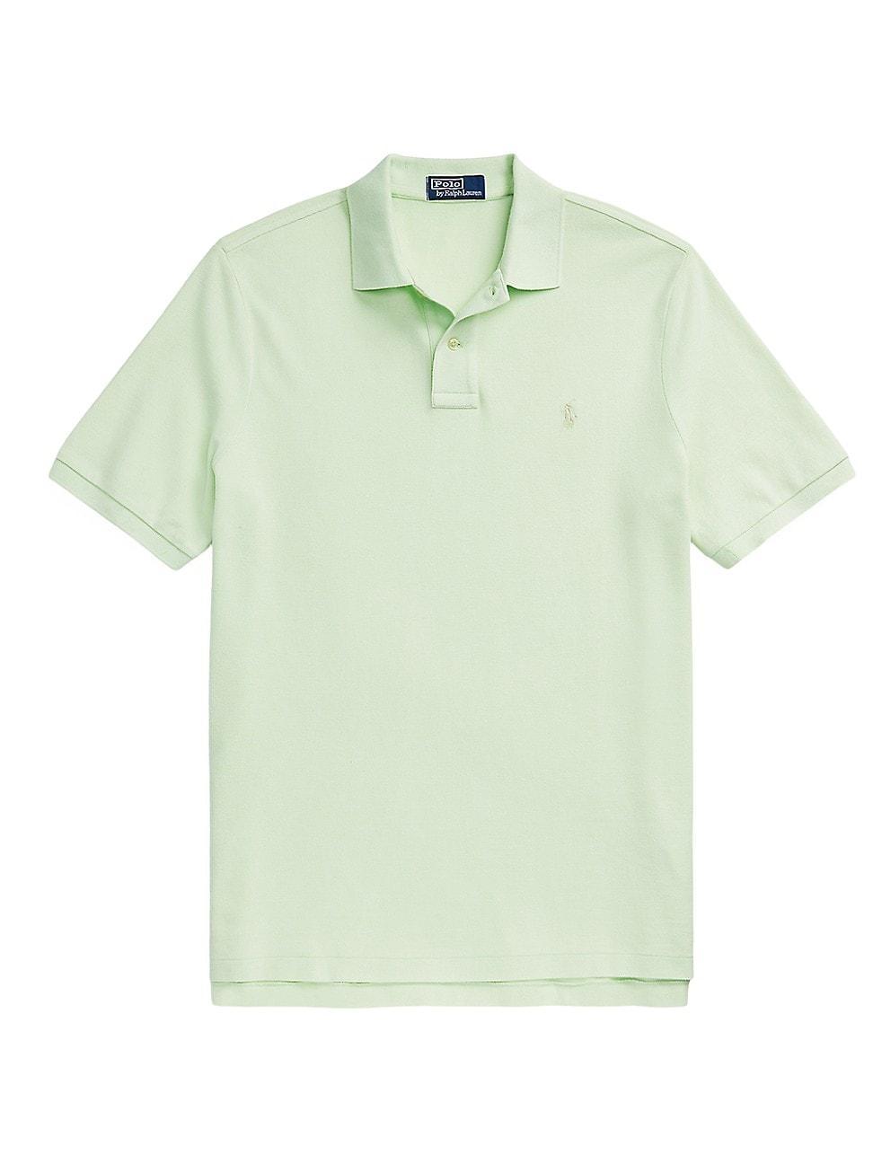 Mens Cotton Polo Shirt Product Image