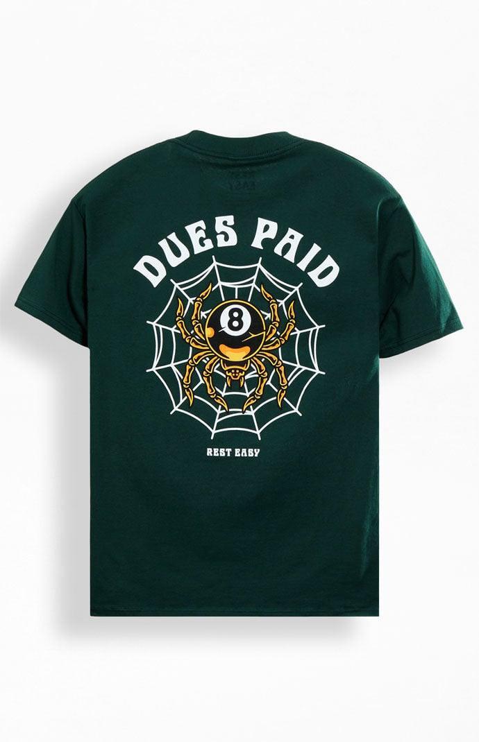 Rest Easy Men's Dues Paid T-Shirt Product Image