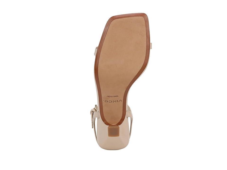 Vince Coco Square Toe Heeled Sandals (Birch Sand Leather) Women's Sandals Product Image