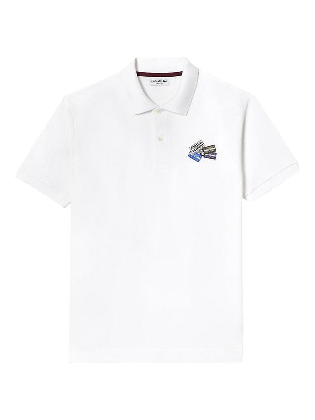 Mens Logo Classic-Fit Polo Product Image