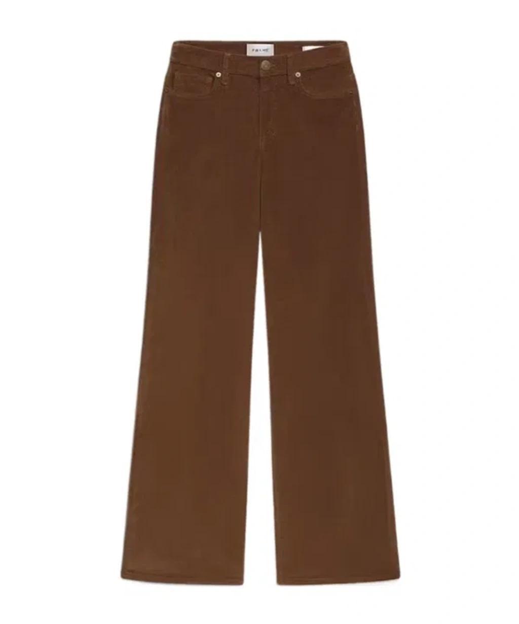 FRAME Belt-loop Jeans In Brown product image