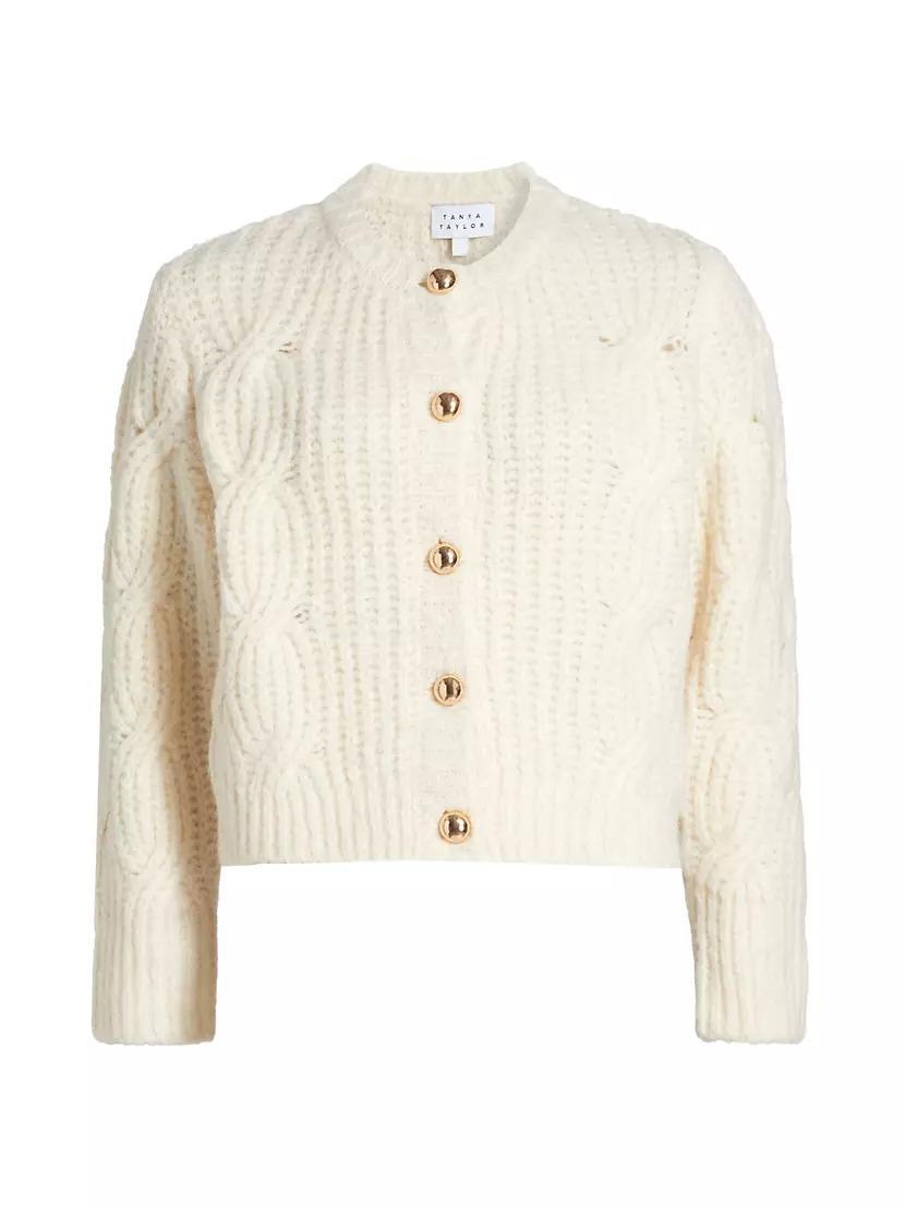 Hale Cable-Knit Cardigan product image