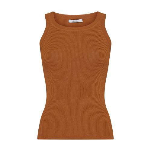 Zemira Tank Top In Cuoio Product Image