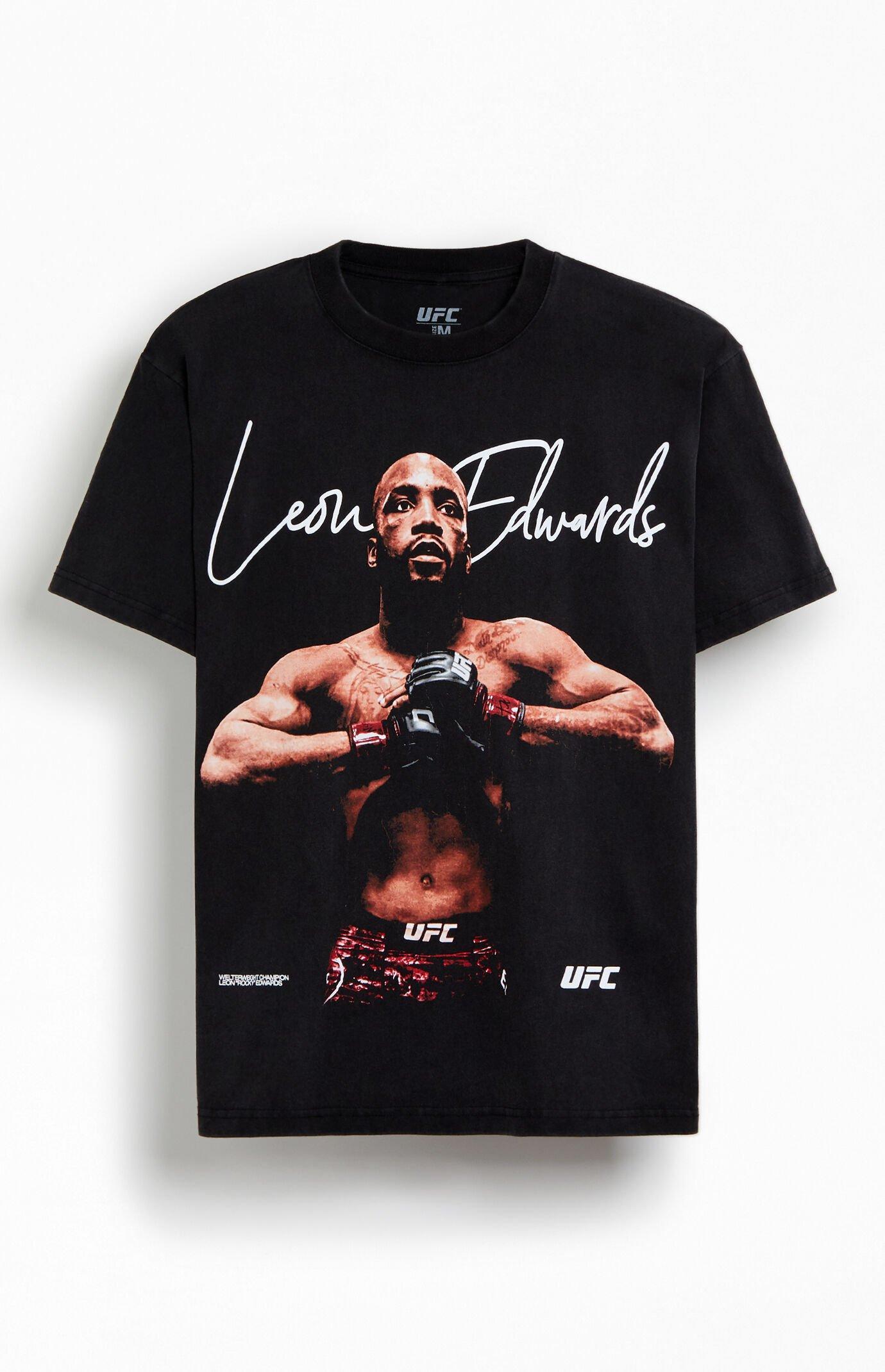 Men's UFC Leon Edwards Oversized T-Shirt Product Image