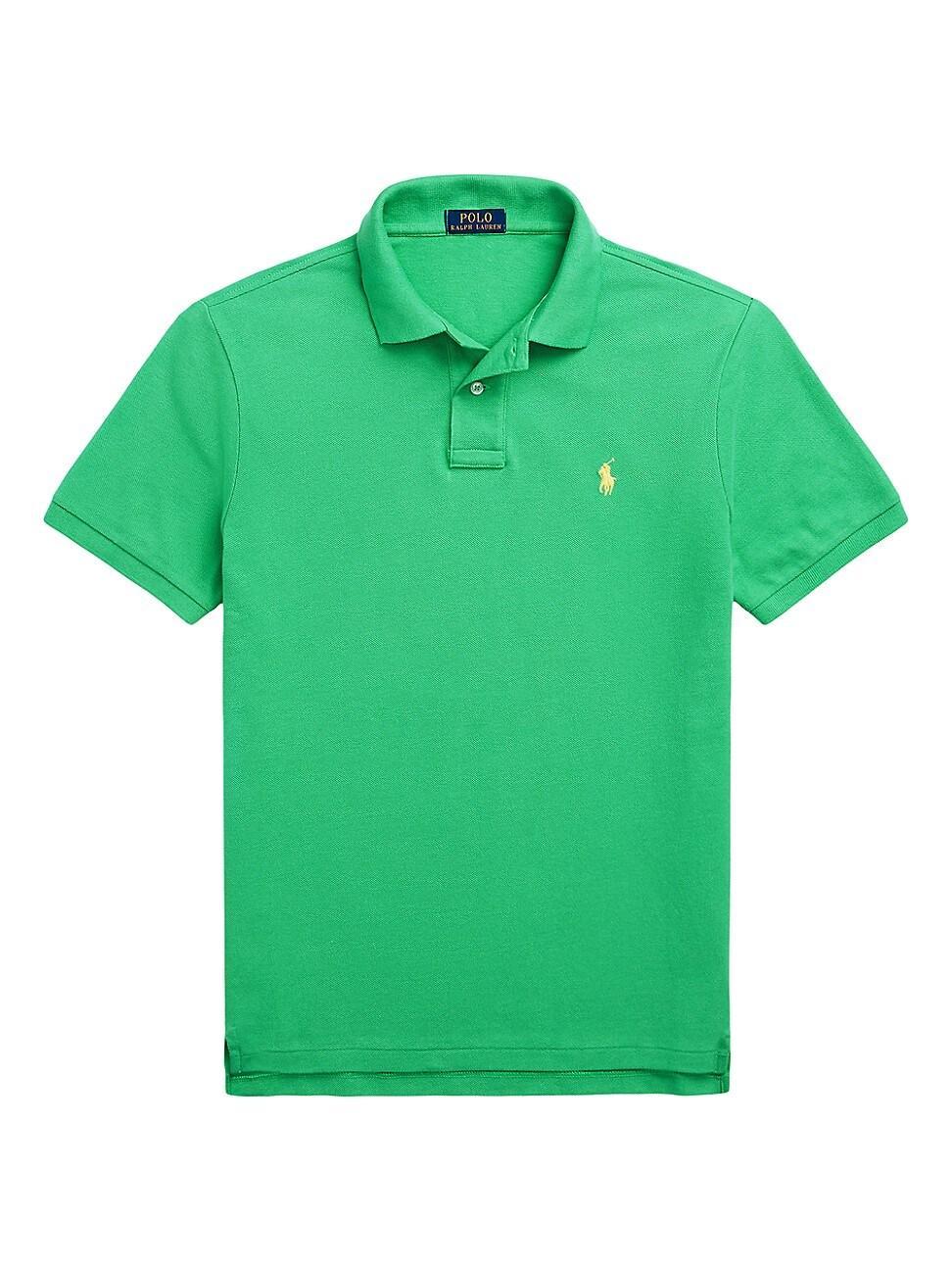 Mens Cotton Polo Shirt Product Image