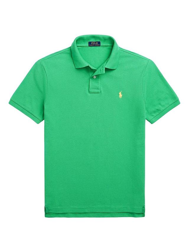 Polo Ralph Lauren Solid Cotton Piqu Polo Product Image