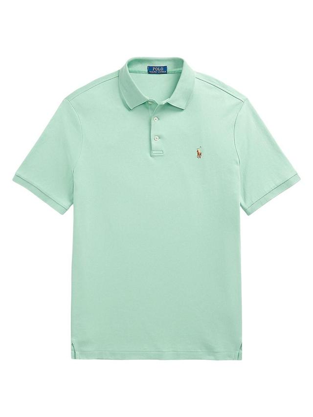 Mens Cotton Polo Shirt Product Image