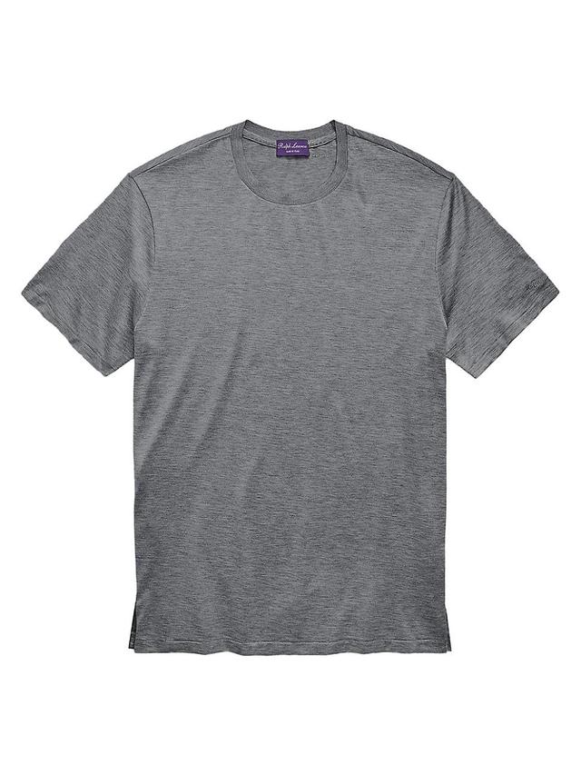 Mens Silk-Blend Jersey T-Shirt Product Image