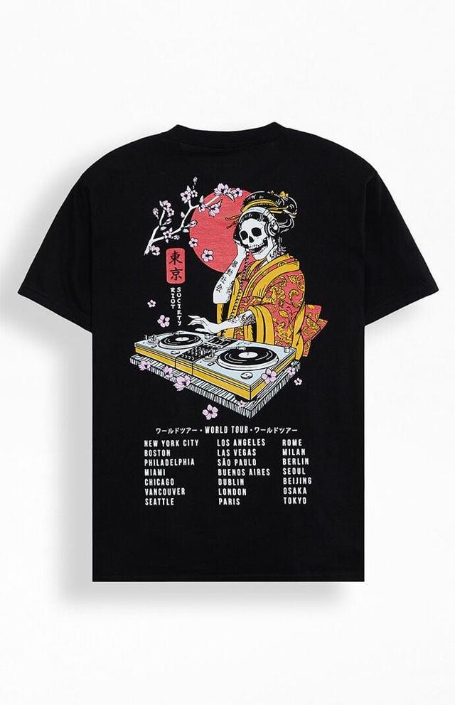 Riot Society Men's Geisha DJ T-Shirt Product Image