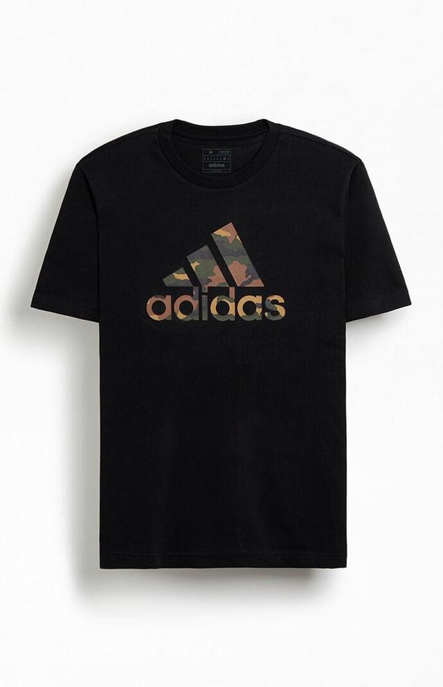 Adidas Mens Camo Badge Of Sport Graphic T-Shirt Product Image