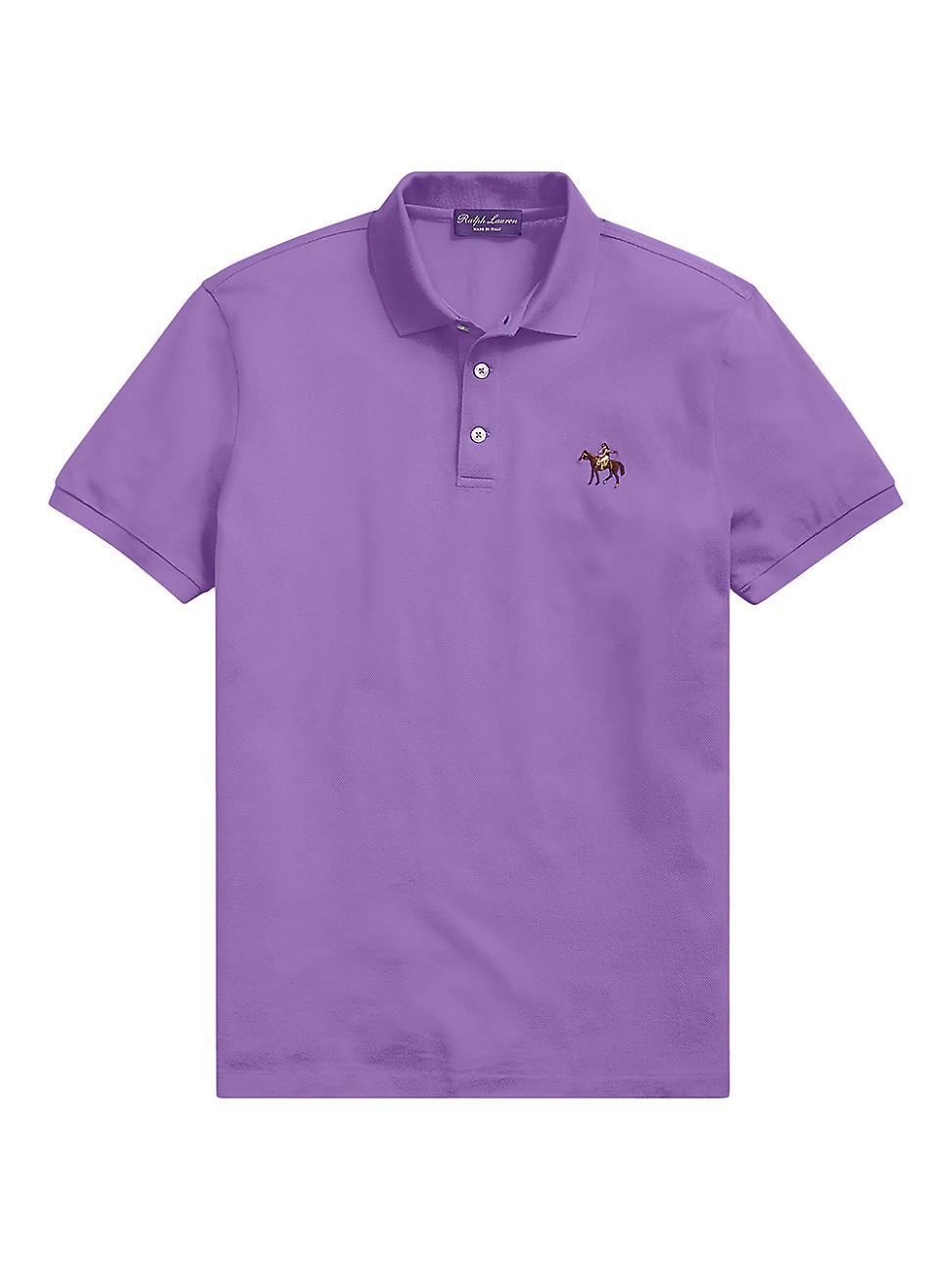 Ralph Lauren Purple Label Cotton Piqu Polo Product Image