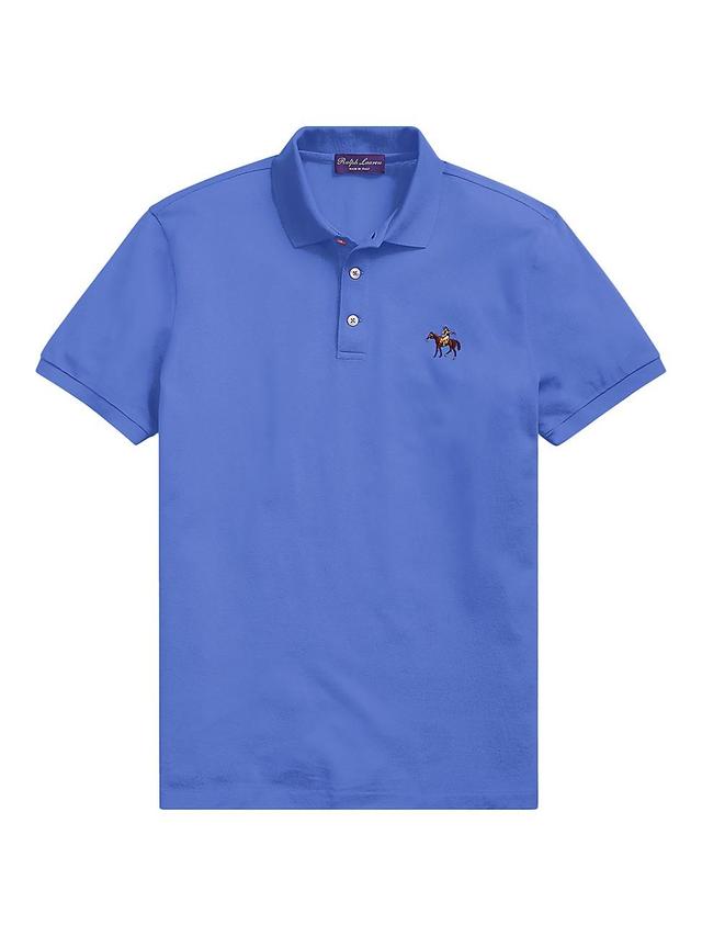 Mens Cotton Pique Standing Horse Polo Product Image