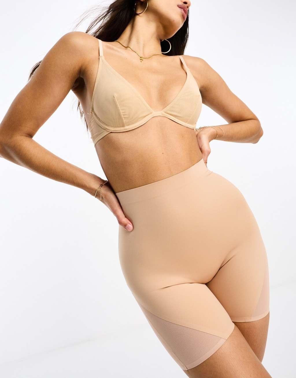 ASOS DESIGN Contouring medium control short with mesh Product Image