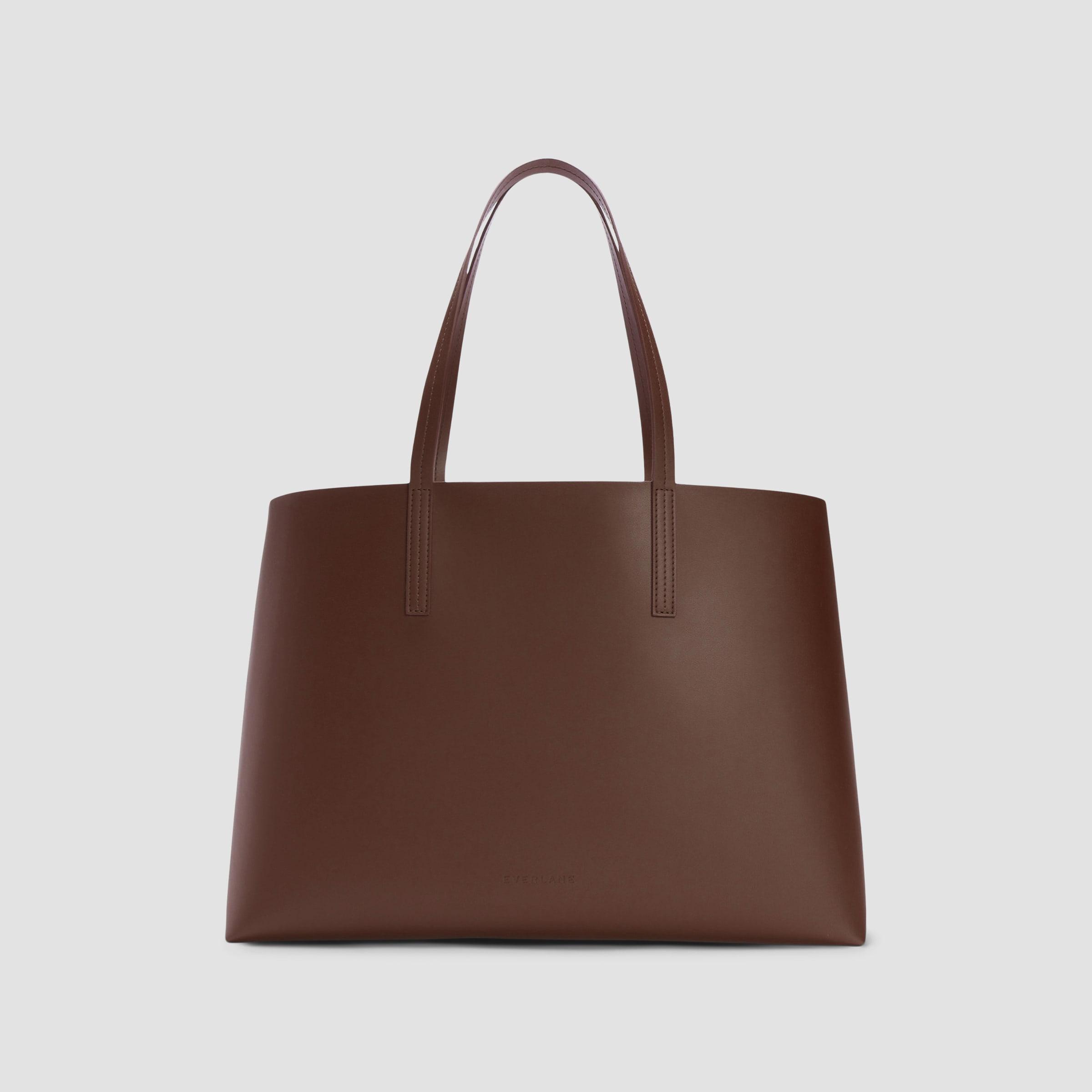 Womens New Day Market Tote Bag by Everlane in Chocolate Product Image