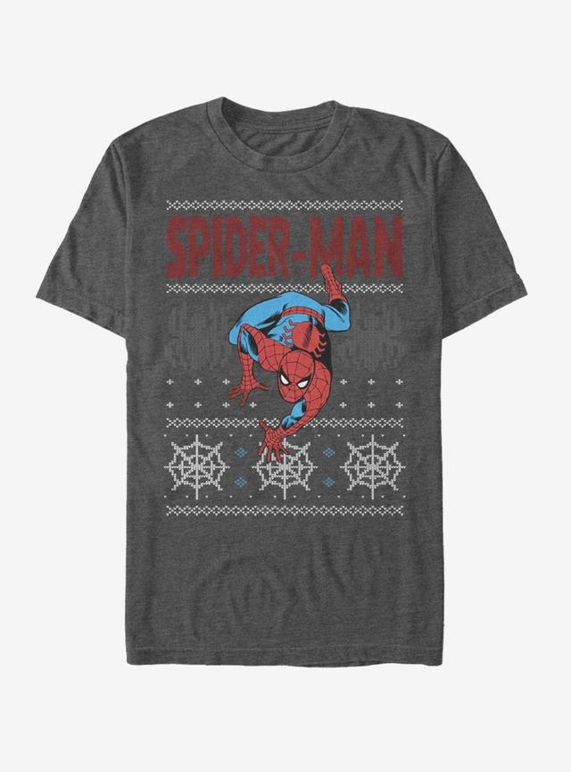 Marvel Spider-Man Ugly Spidey Christmas Sweater T-Shirt Product Image