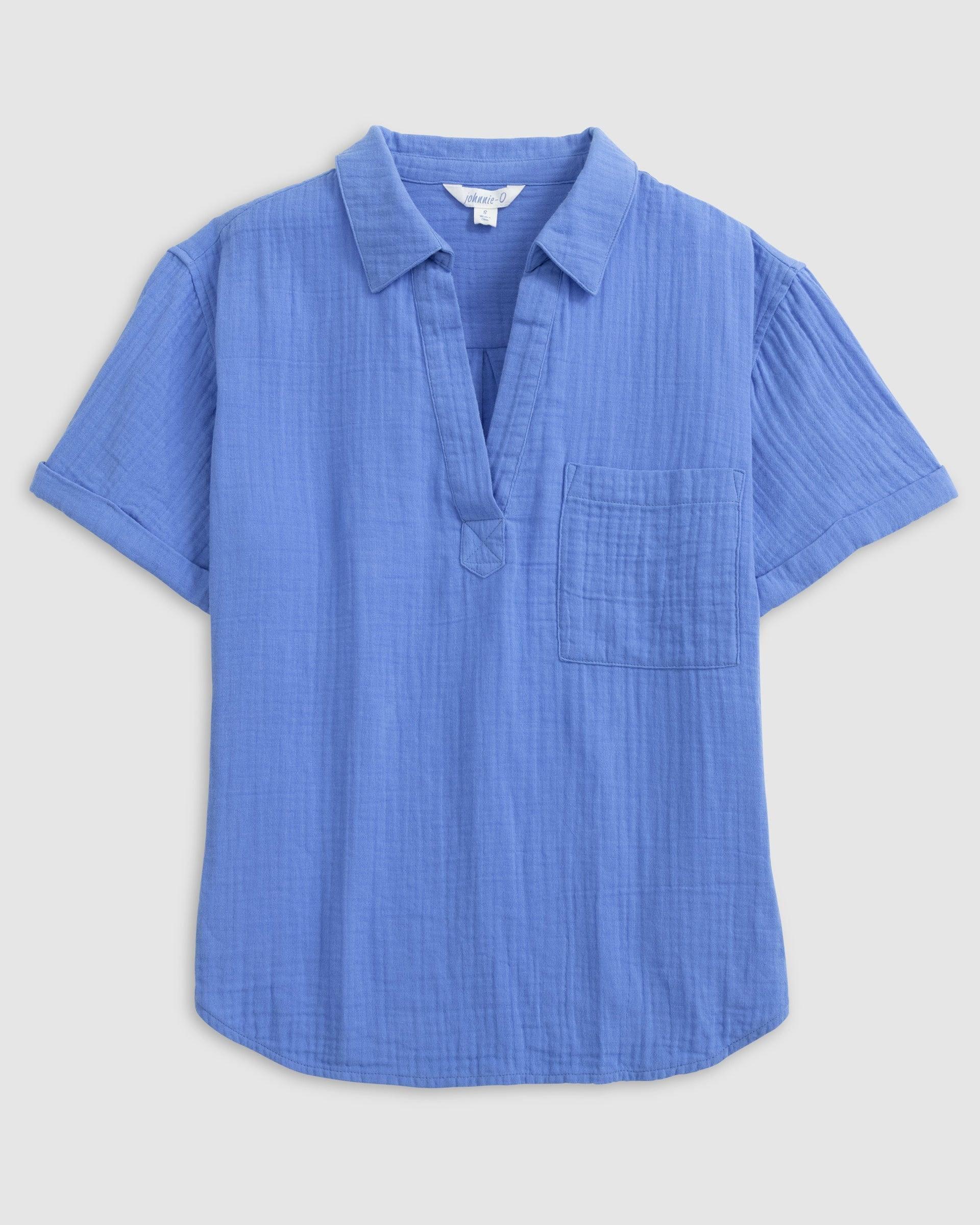 Vita Woven Cotton Shirt Female Product Image