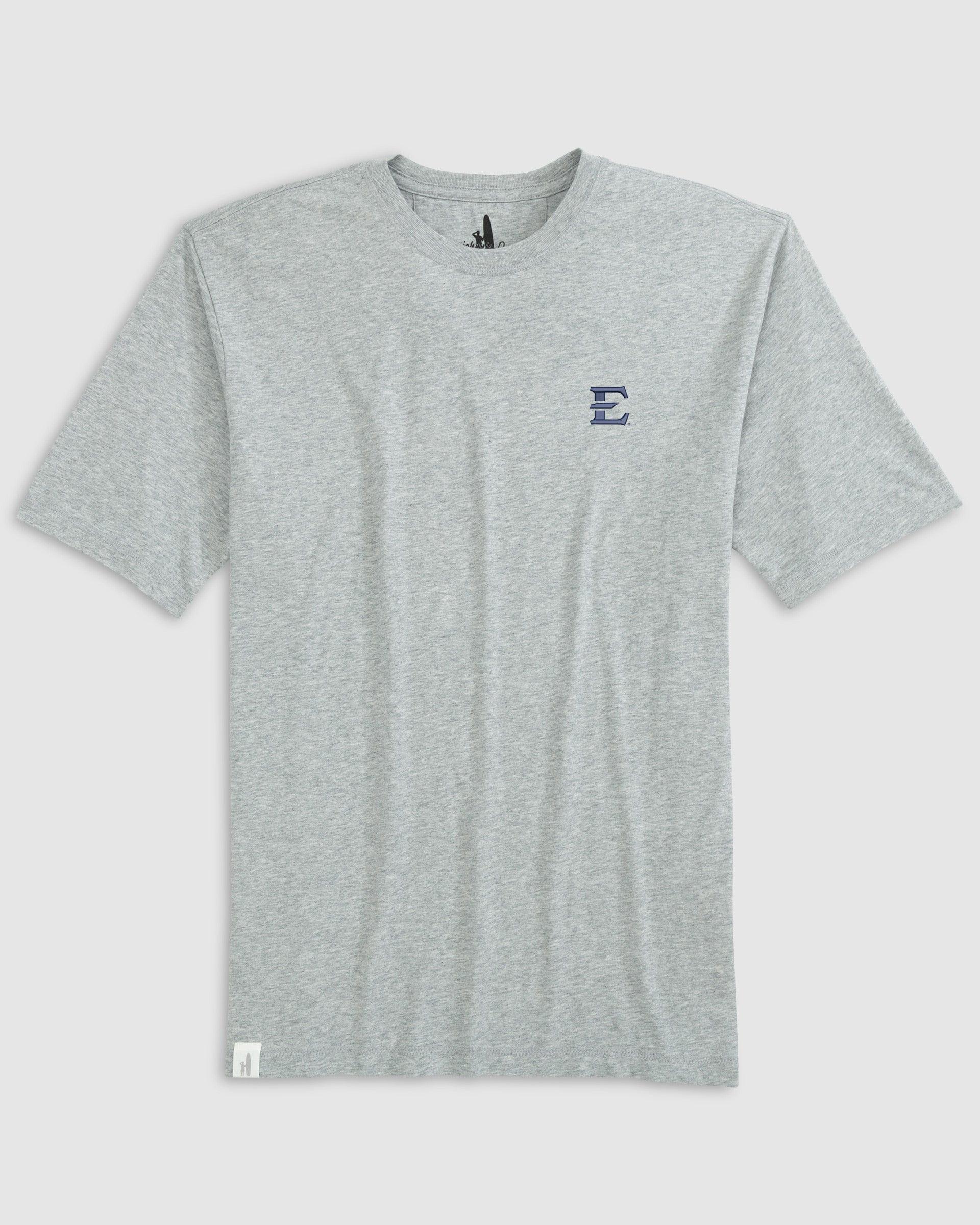 johnnie-O North Carolina Heathered Spencer Cotton T-Shirt Product Image