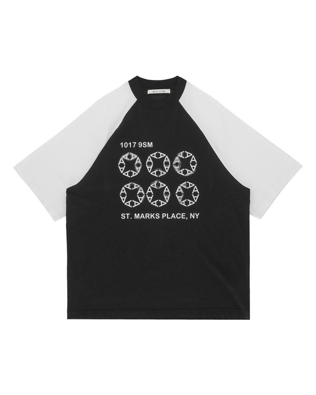 1017 ALYX 9SM | OVERSIZE LOGO RAGLAN T-SHIRT | T-SHIRTS Product Image