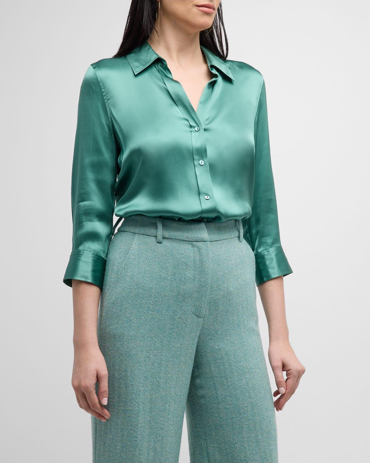 L'AGENCE Dani Blouse Size L, M, XL, XS. Product Image