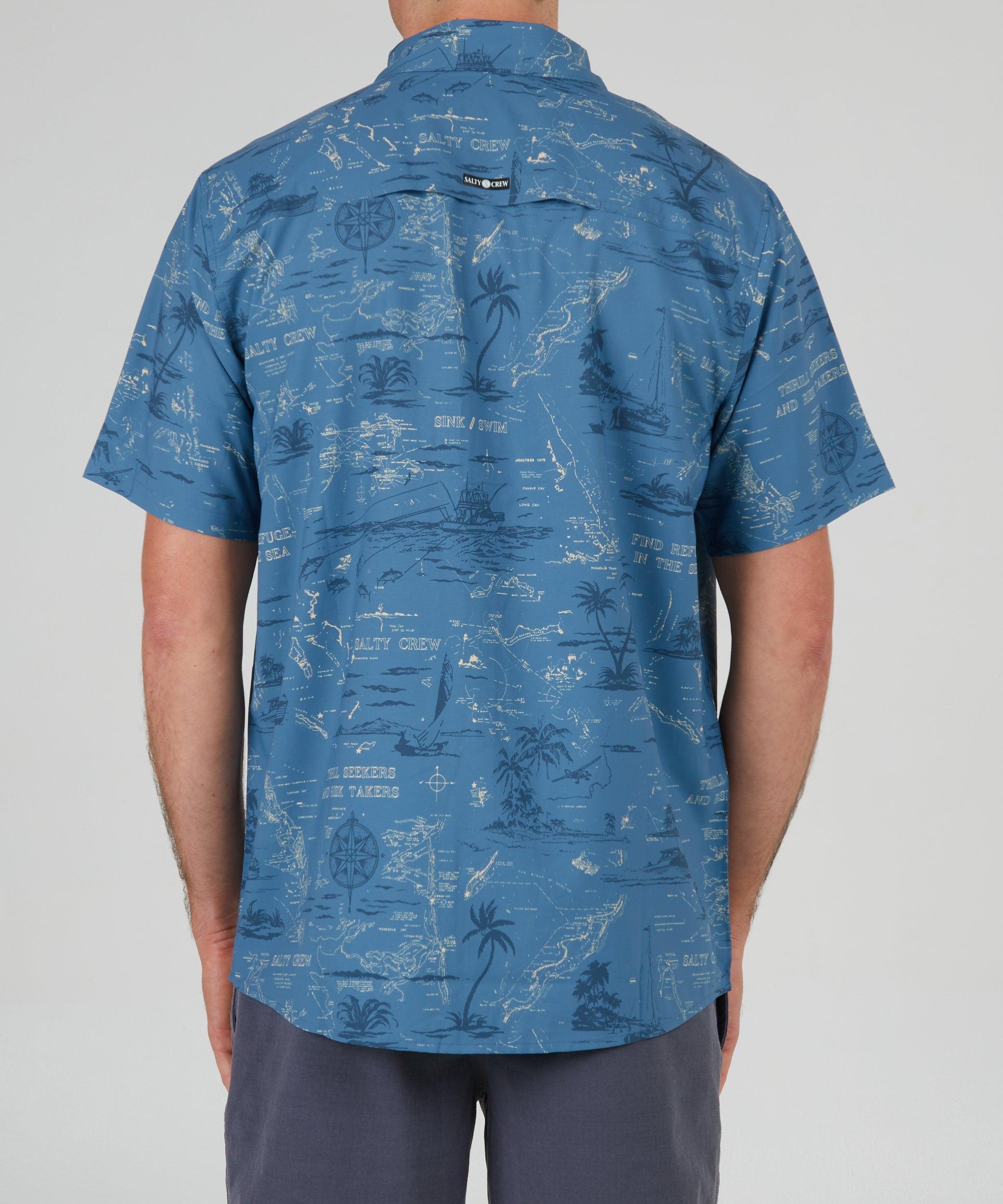 Seafarer Slate S/S Tech Woven Male Product Image