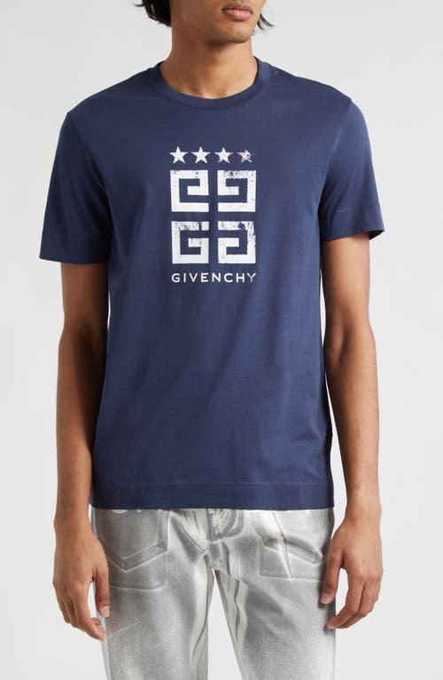 Givenchy Slim Fit 4G Logo Cotton Graphic T-Shirt Product Image