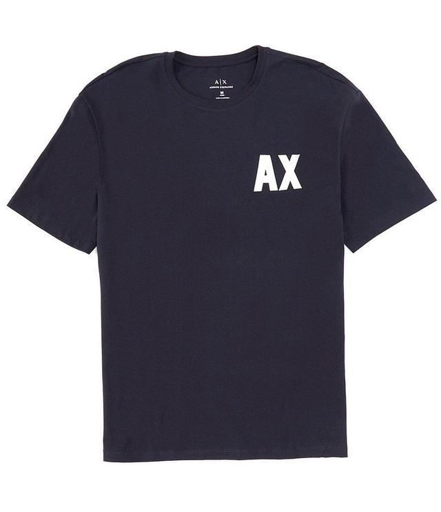 Armani Exchange Logo Patch Short Sleeve T-Shirt Product Image