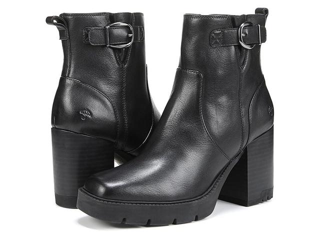 Naturalizer Wilde Leather Buckle Lug Sole Boots Product Image