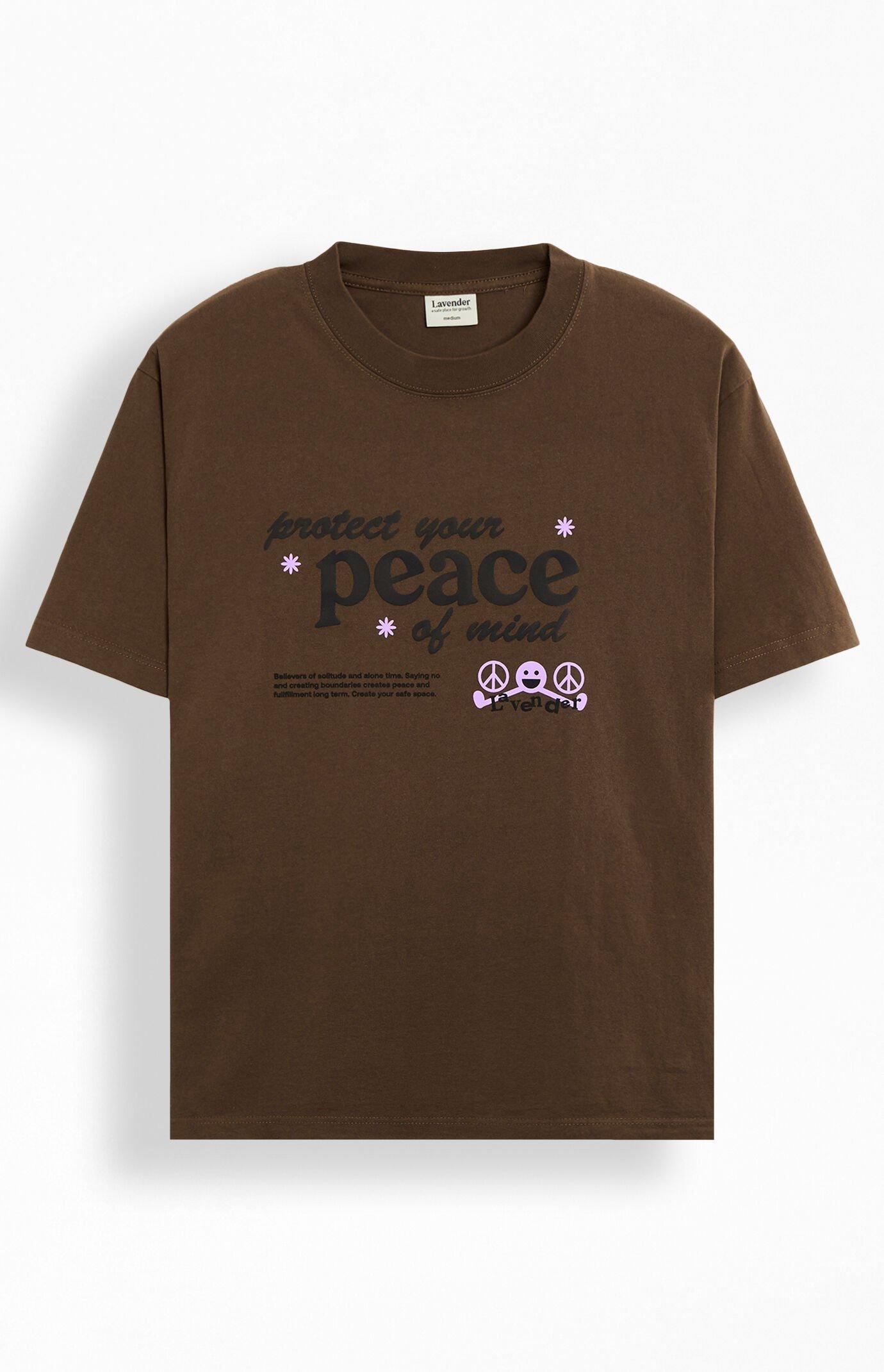 LAVENDER Men's Peace Of Mind T-Shirt Product Image