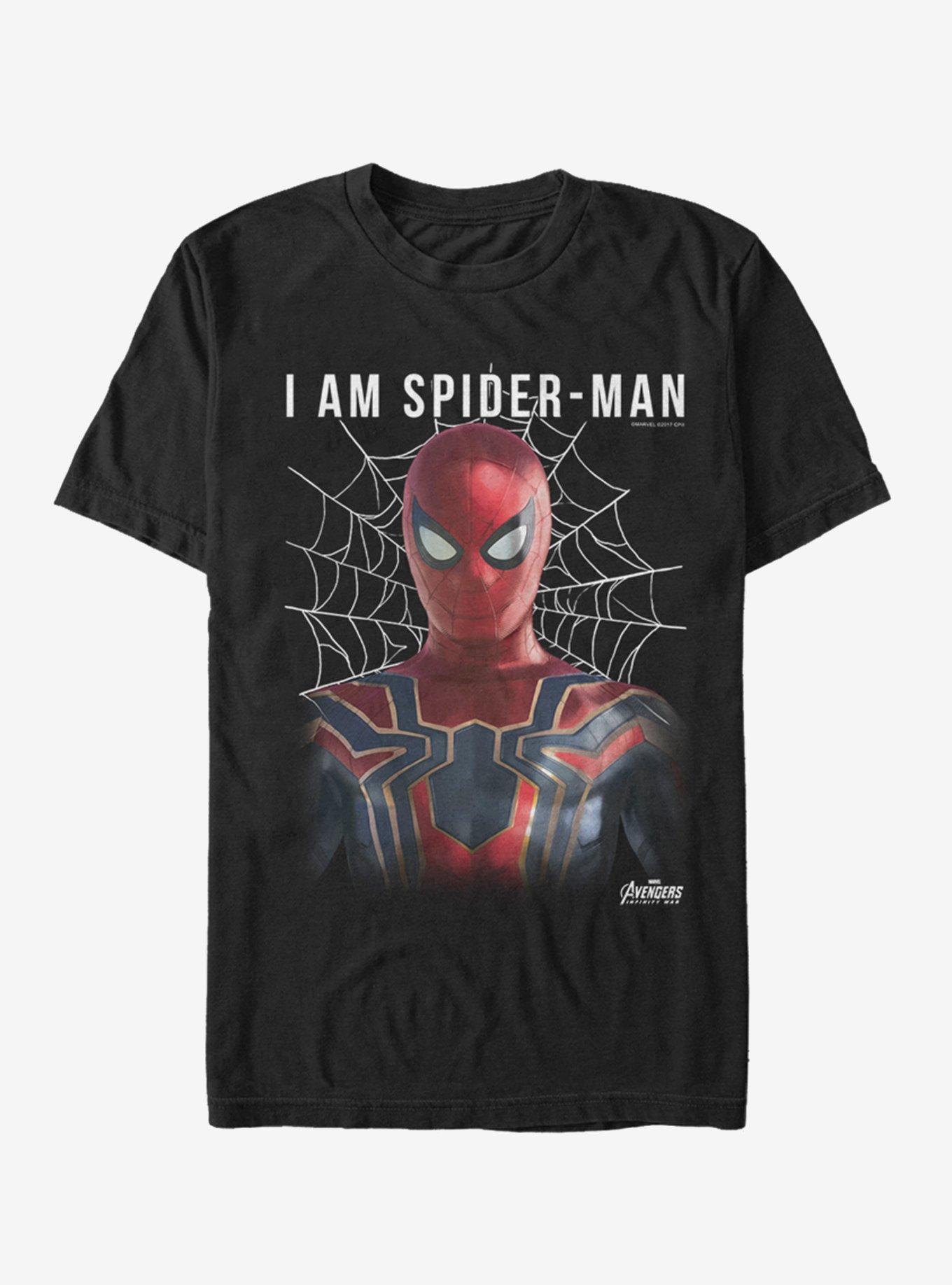 Marvel Spider-Man I Am Spider-Man T-Shirt Product Image