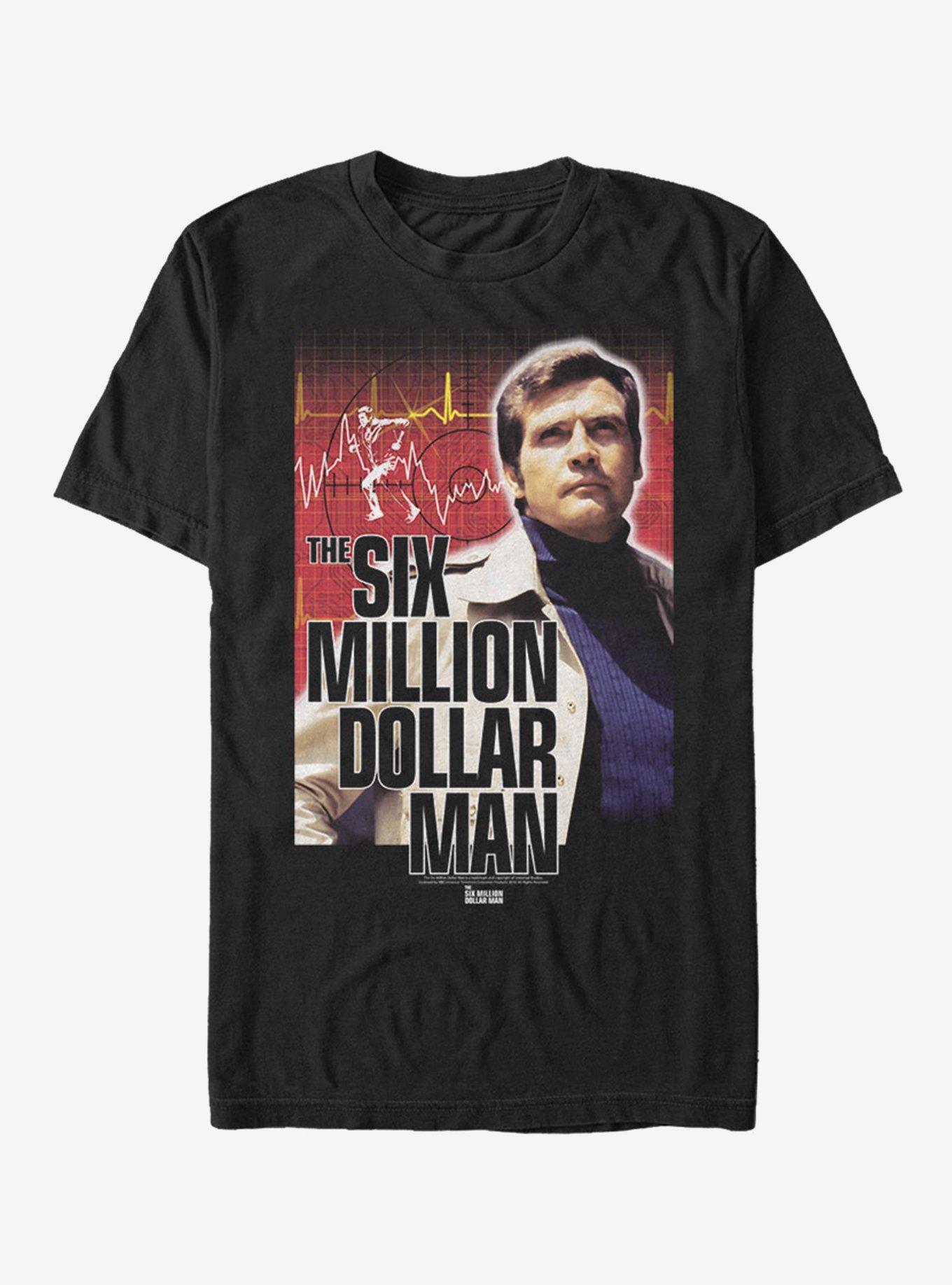 The Six Million Dollar Man Poster T-Shirt Product Image