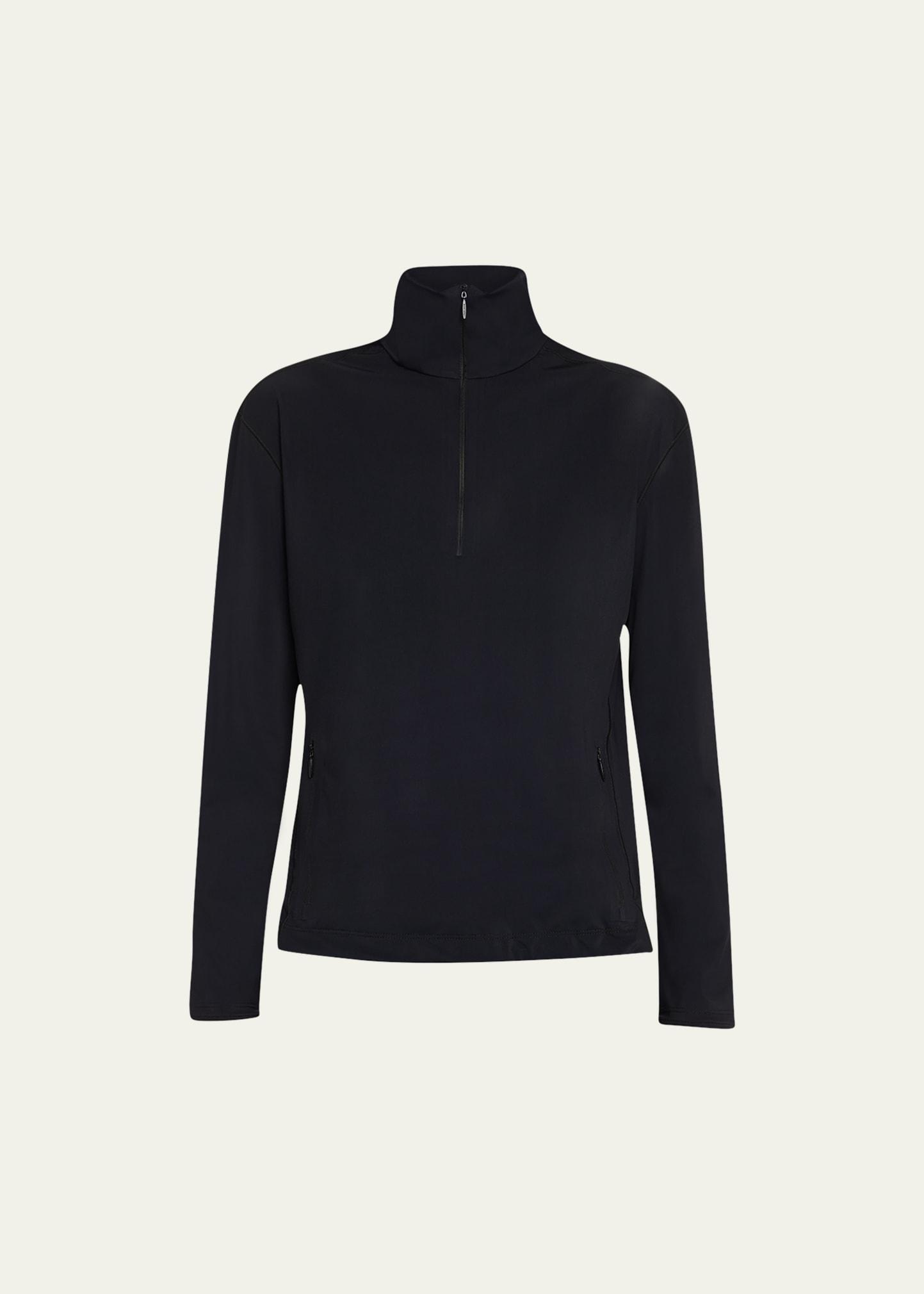 Womens Estreilla Quarter-Zip Athletic Blouse Product Image