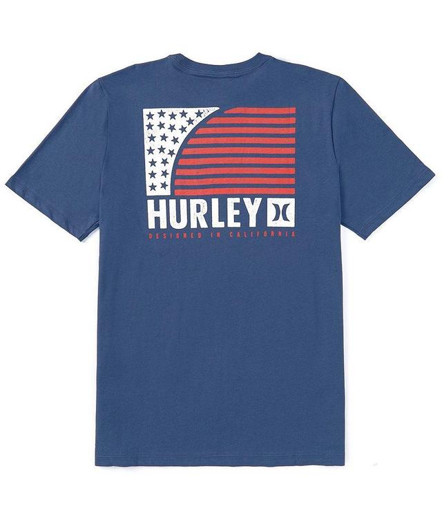 Hurley Short Sleeve Ameribarrel Graphic T-Shirt Product Image