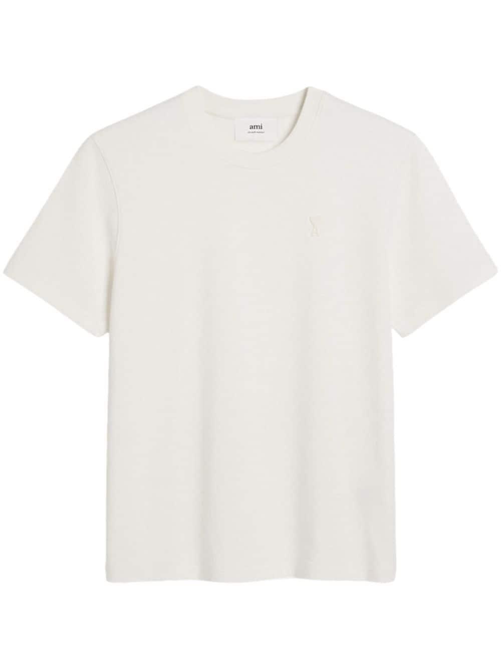 Ami De Coeur Organic Cotton T-shirt In White Product Image