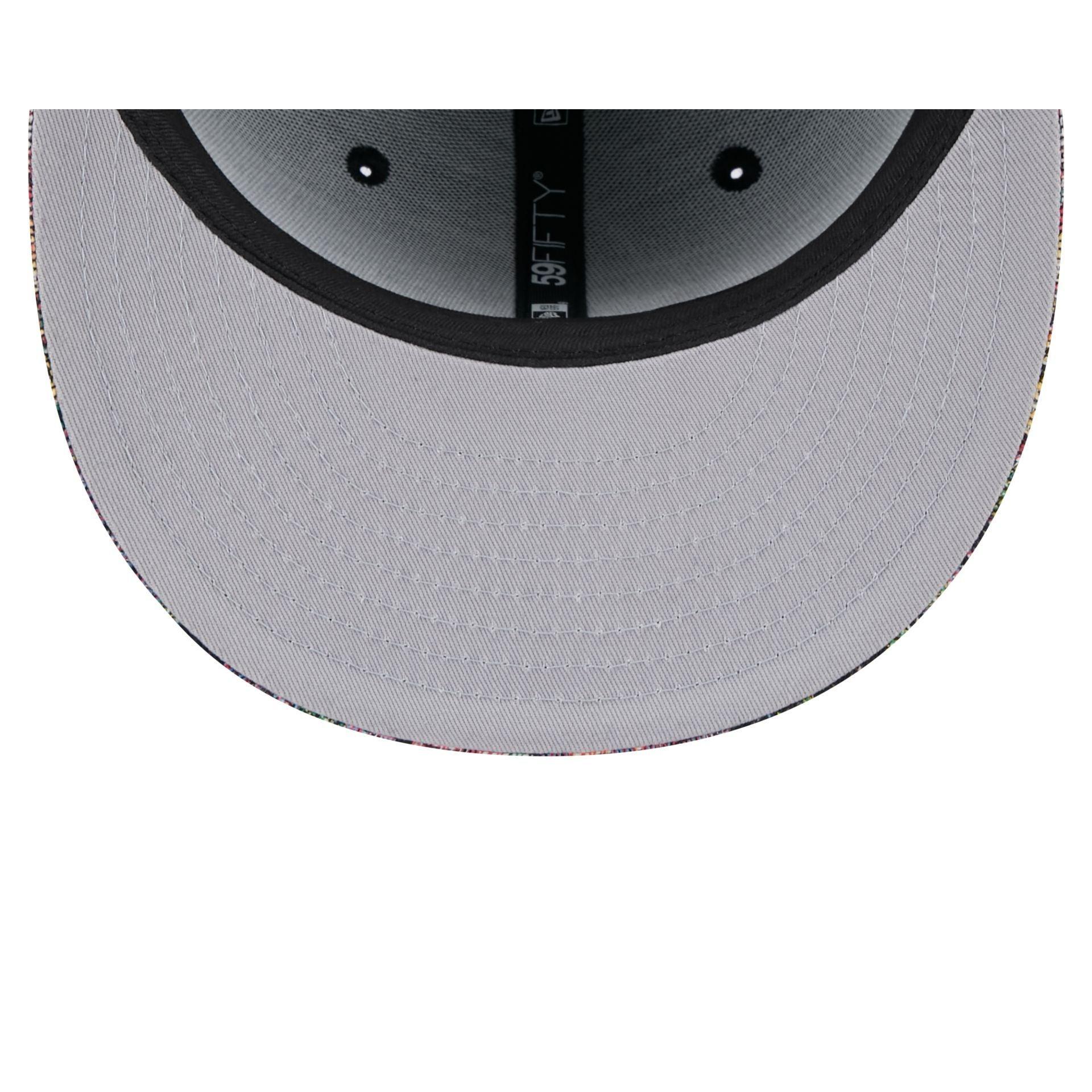 New York Yankees Jacquard Pattern 59FIFTY Fitted Hat Male Product Image