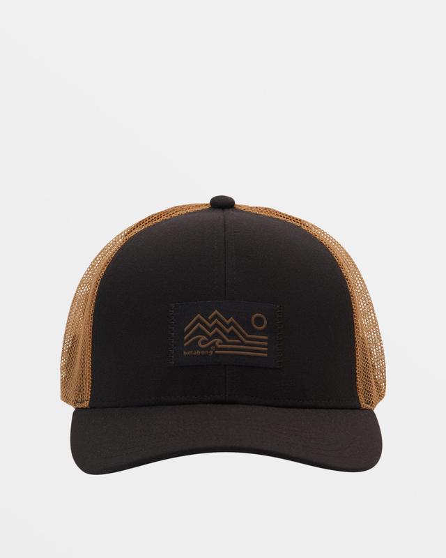 Adventure Division Range Trucker Hat - Black/Tan Male Product Image