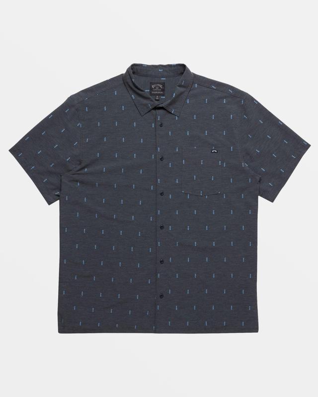 A/Div Surftrek Trail Short Sleeve Shirt - Navy Male Product Image