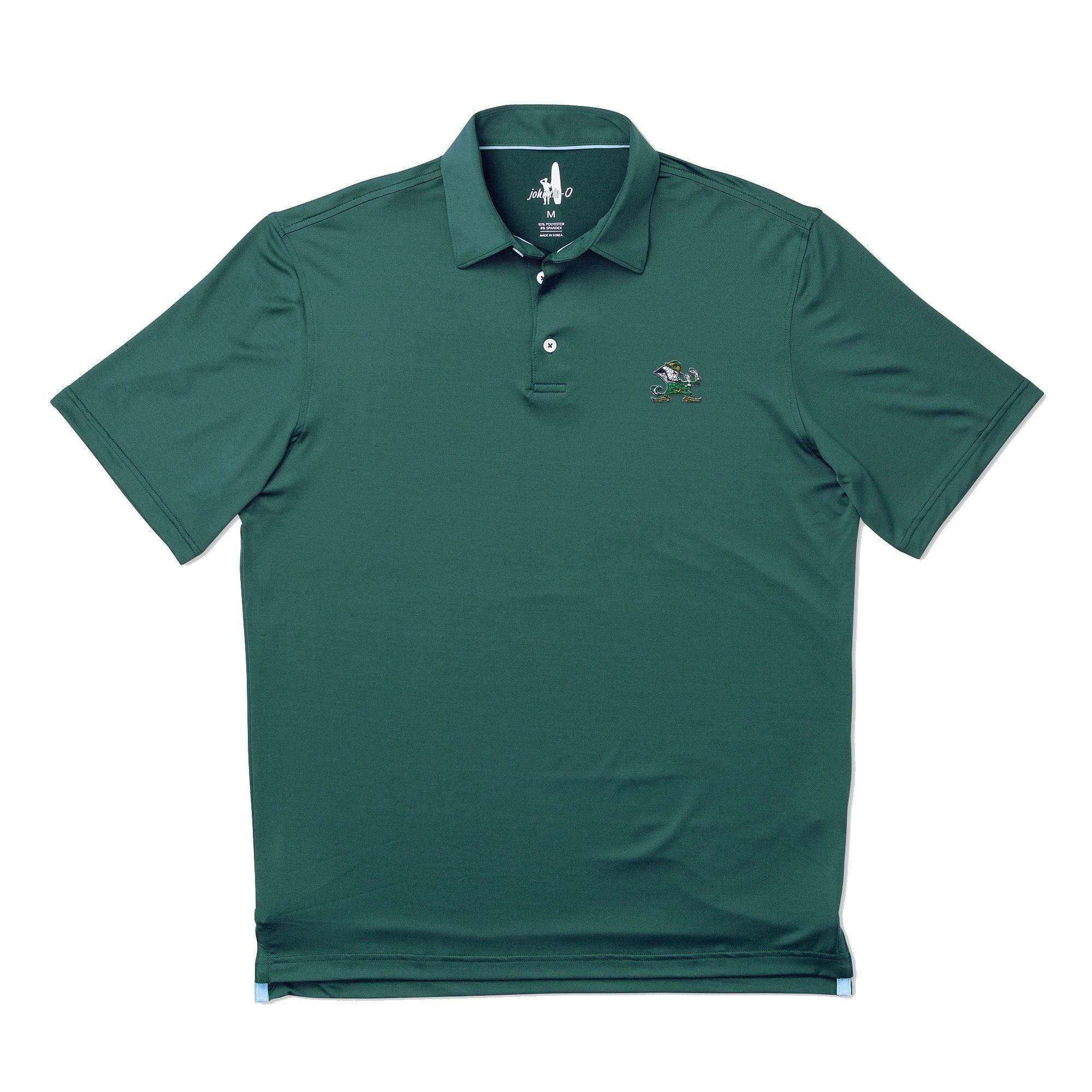 Notre Dame Birdie Jersey Performance Polo - Leprechaun Logo Product Image