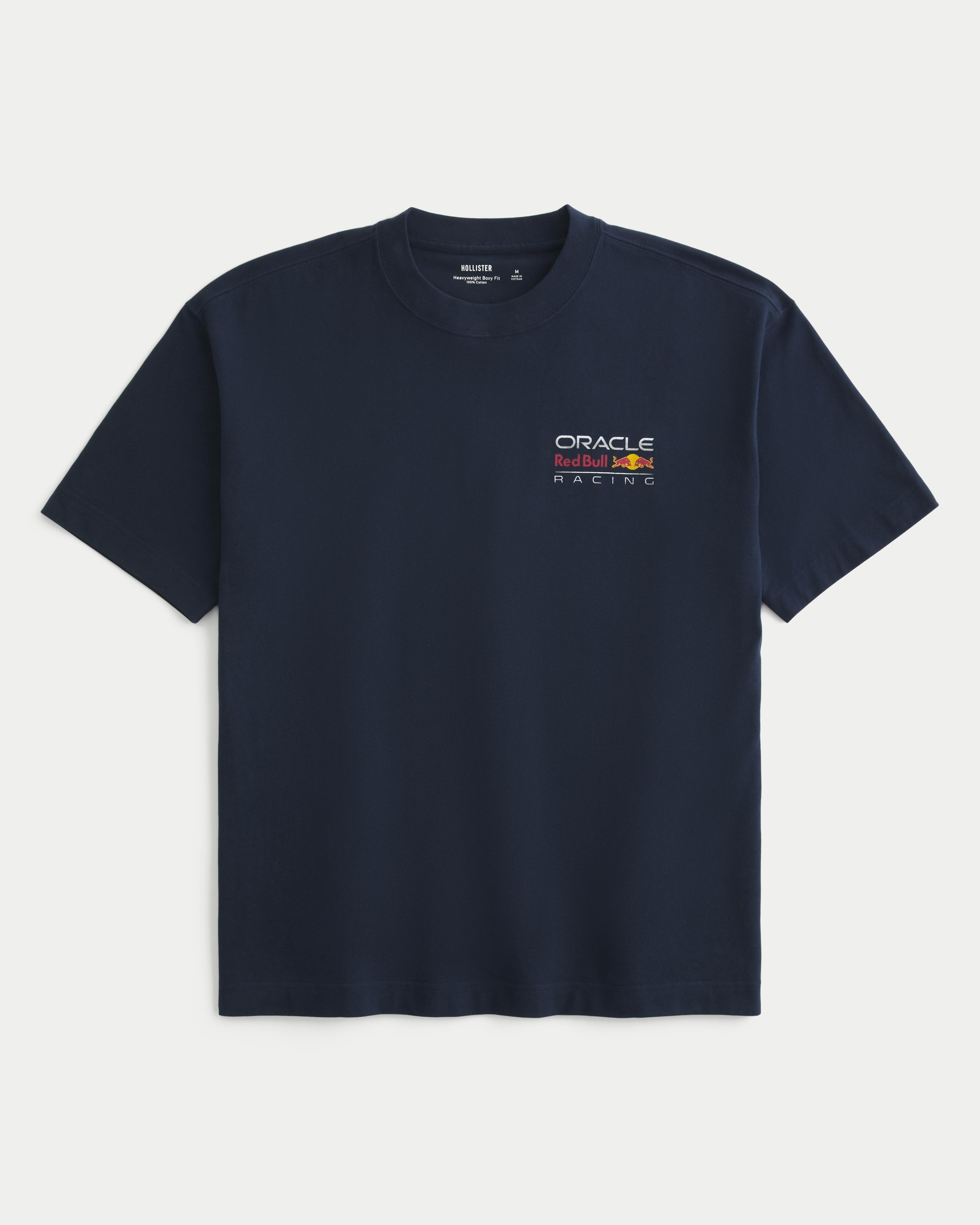 Boxy Heavyweight Oracle Red Bull Racing Graphic Tee Product Image