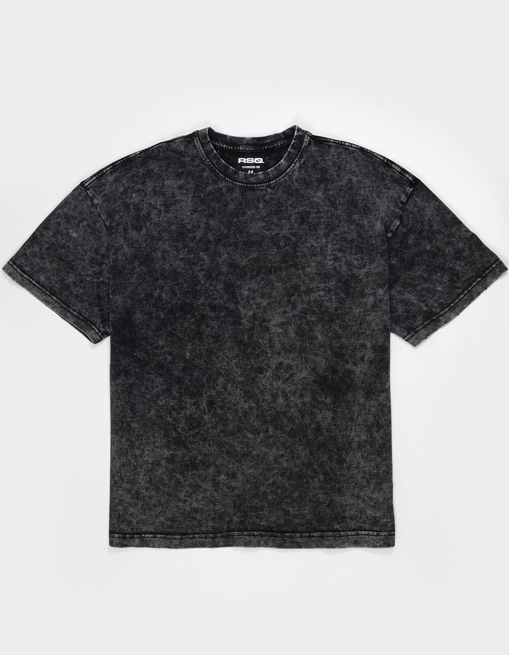 RSQ Mens Acid Wash Oversized Tee Product Image