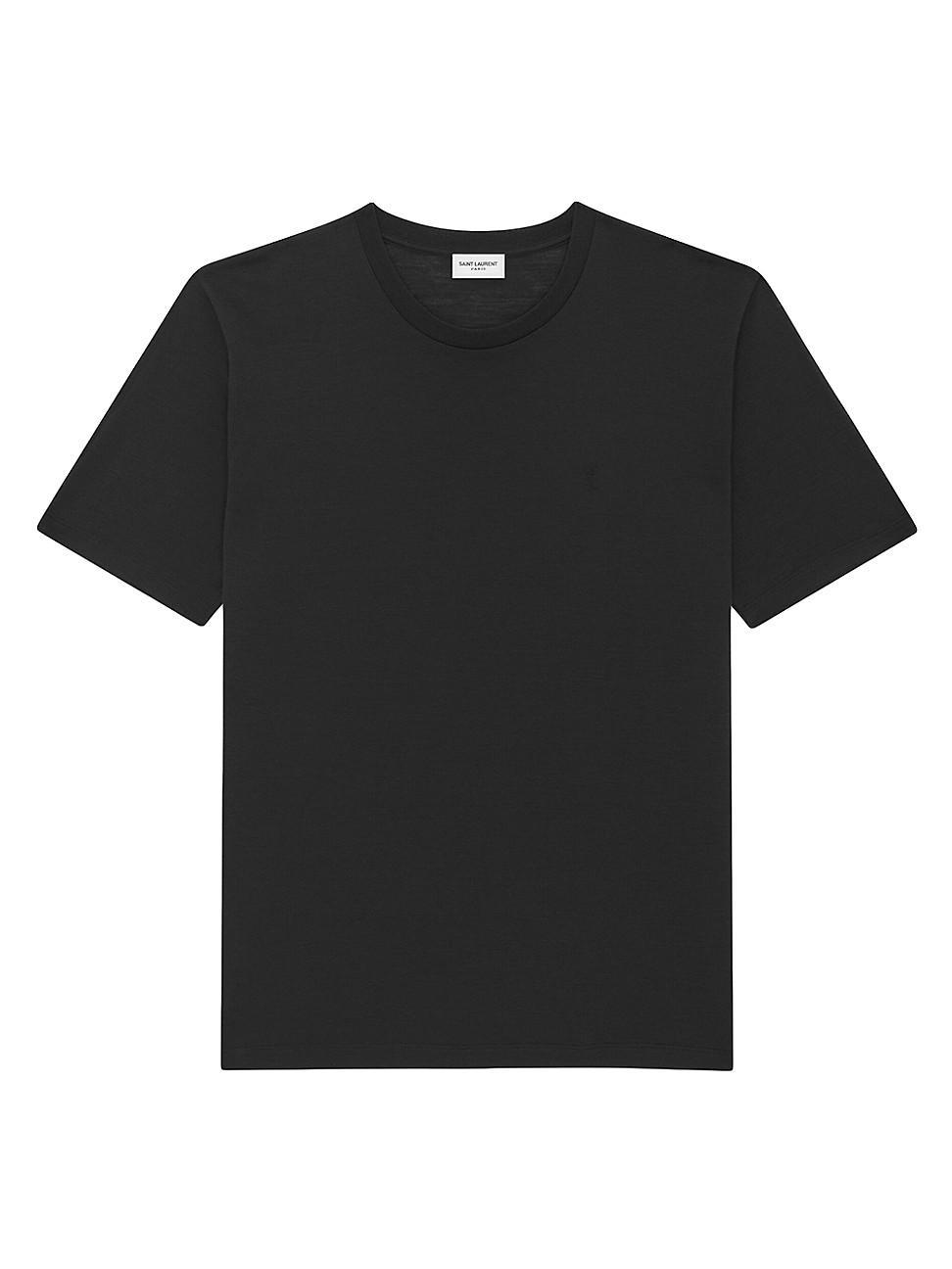 Mens Cassandre T-Shirt In Silk Wool Product Image