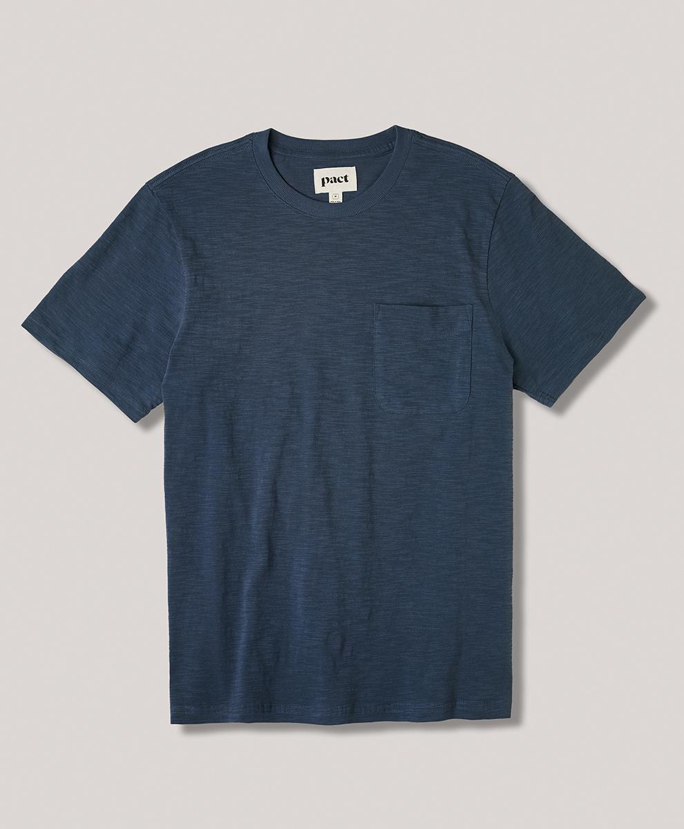 Organic Cotton Field Midweight Slub Crew Tee Product Image