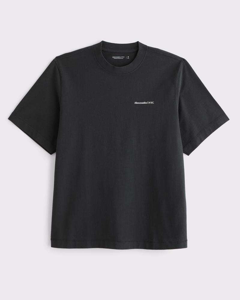 Premium Heavyweight Micro-Logo Tee Product Image