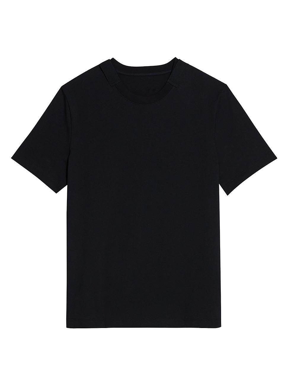 Mens Strap Cotton T-Shirt Product Image