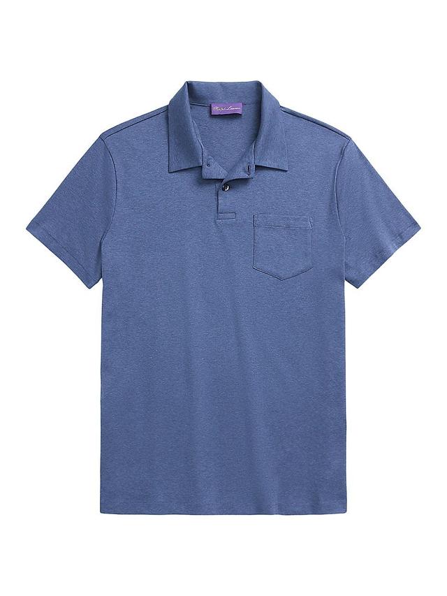 Mens Interlock Polo Shirt Product Image