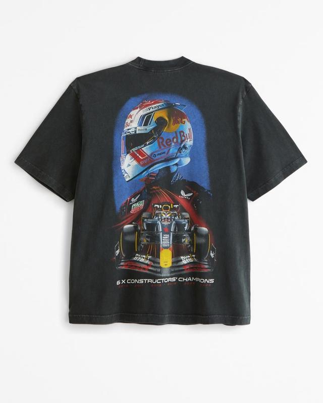 Oracle Red Bull Racing Vintage-Inspired Graphic Tee Product Image