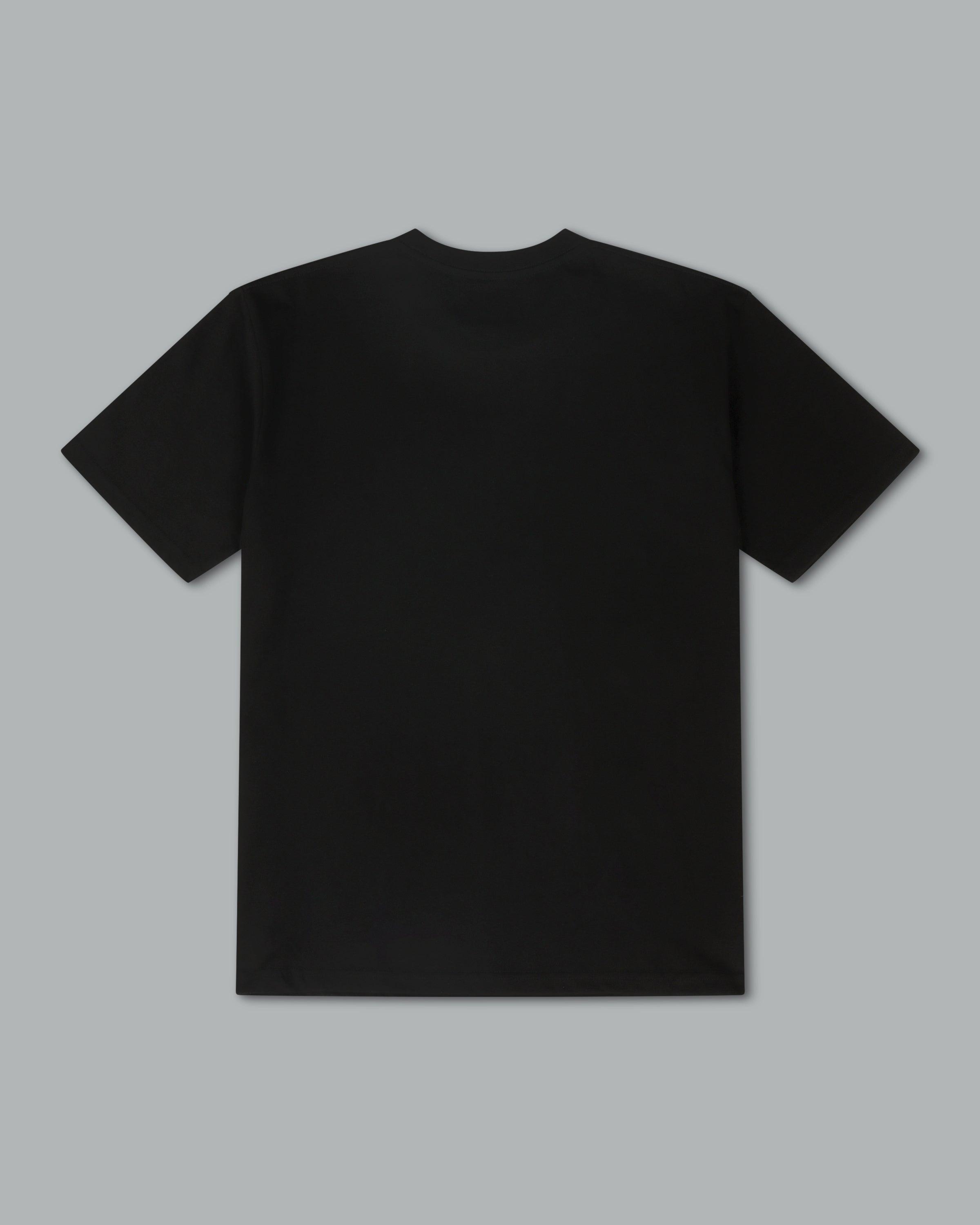 Reversed Crown Tee. Black/ Natural. Male Product Image