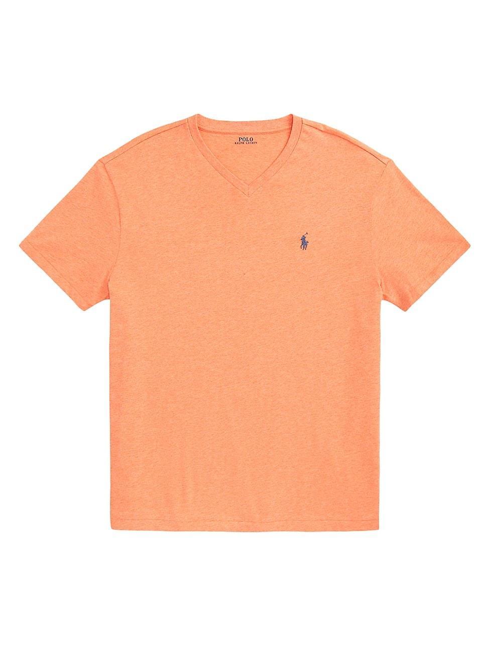 Men's Classic-fit Jersey V-neck T-shirt In Garden Pink Product Image