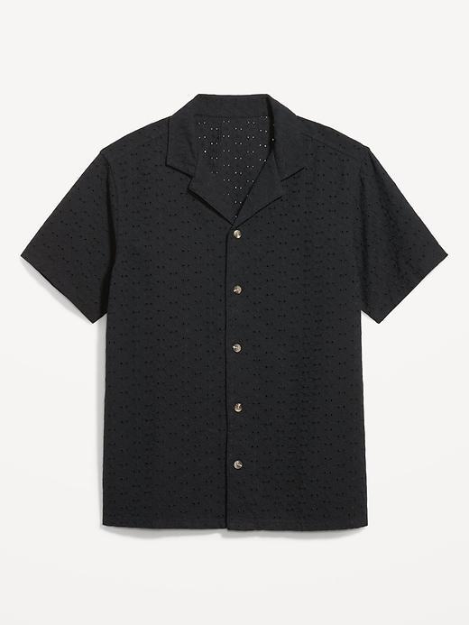 Short-Sleeve Camp Shirt Product Image