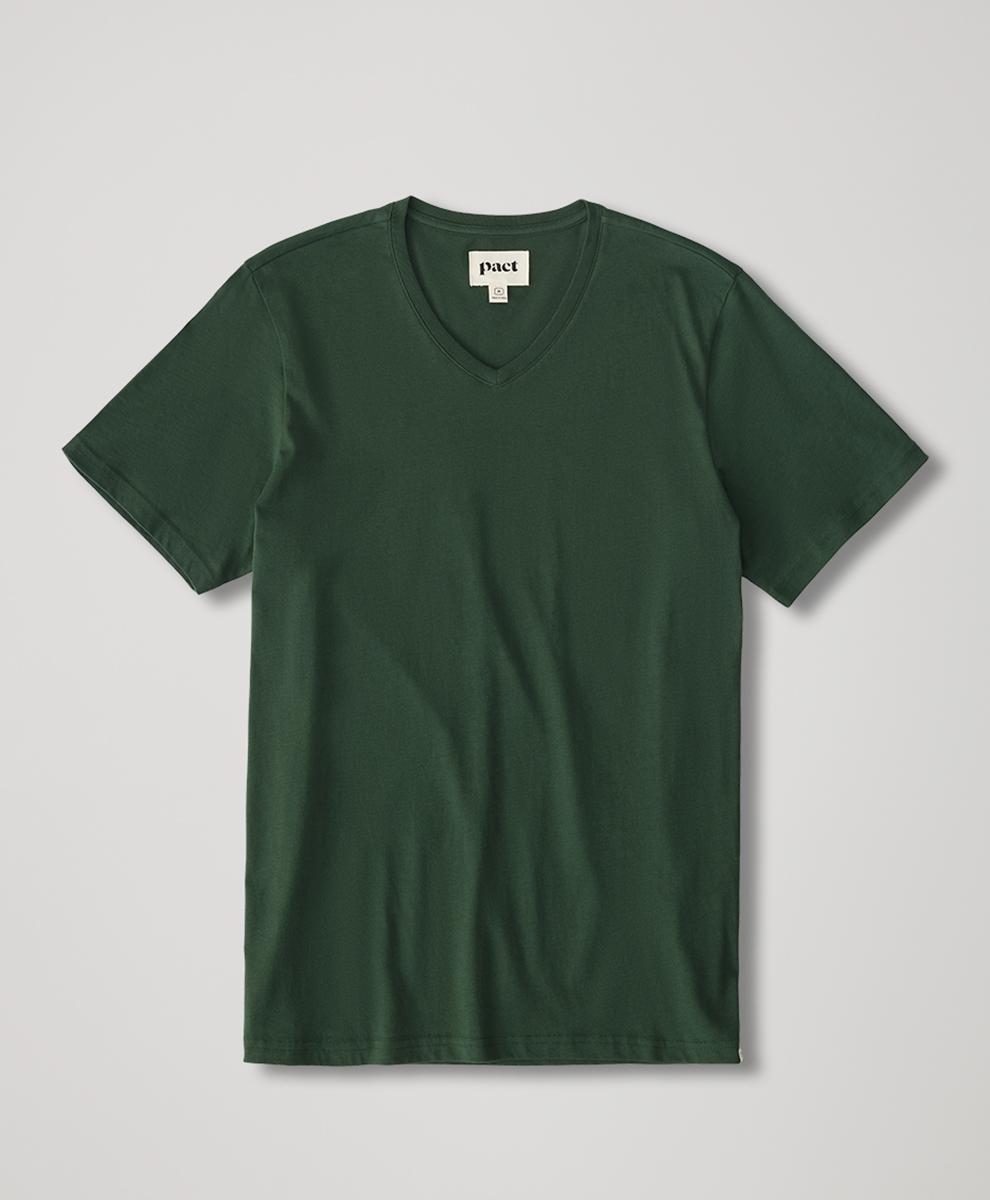 Mens Softspun V-Neck Tee XL Product Image